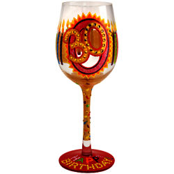 Lolita 30th Birthday Wine Glass